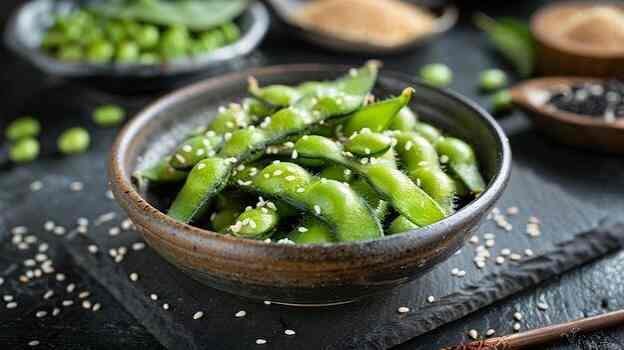 Edamame with Sea Salt & Sesame Oil