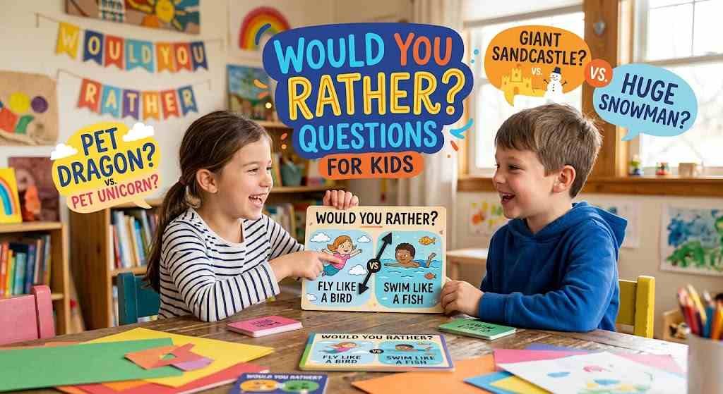 would you rather questions for kids